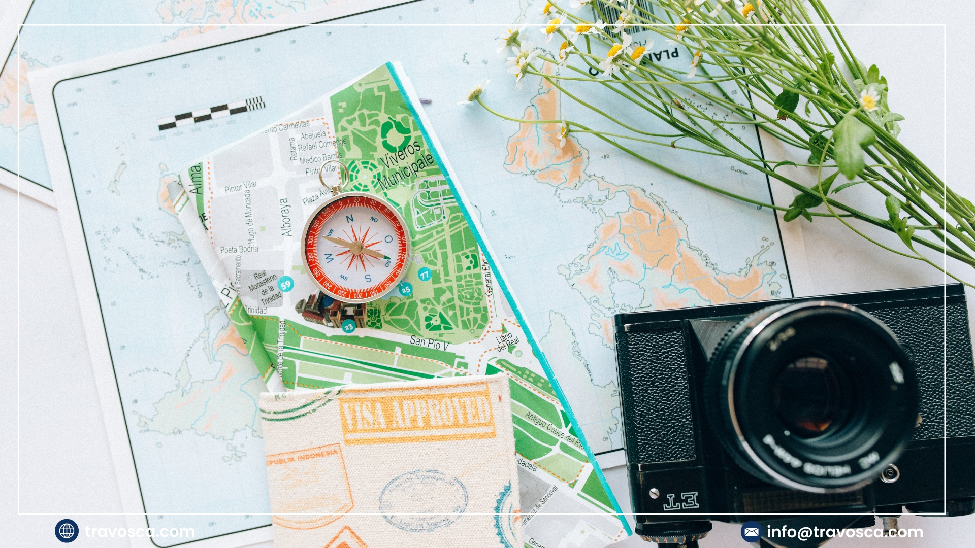 خطة سفر وهمية للتقدم للفيزا مع Travosca - دليلك لتقديم طلبك