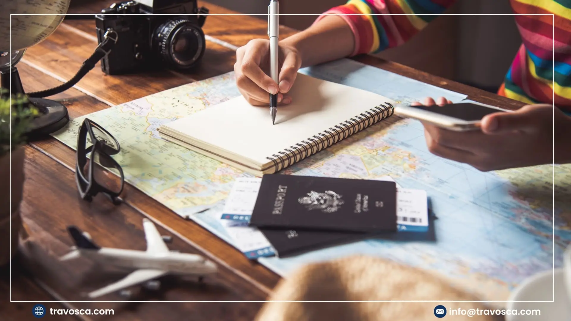 خطة رحلة مميزة مع Travosca - استكشف وجهاتك المفضلة