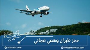 كيف يمكنني حجز تذكرة طيران وهمية