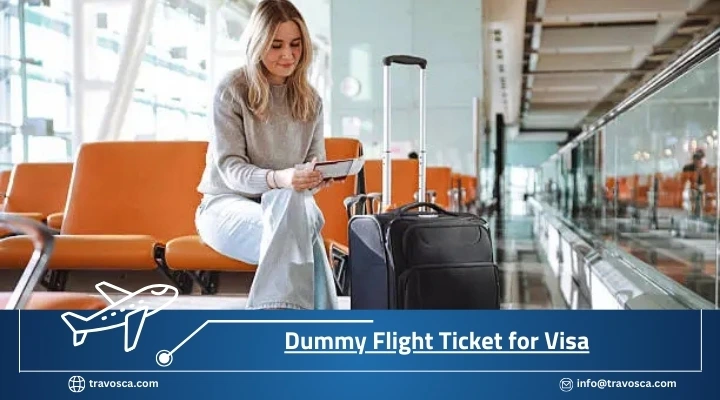 Dummy Flight Ticket for Visa