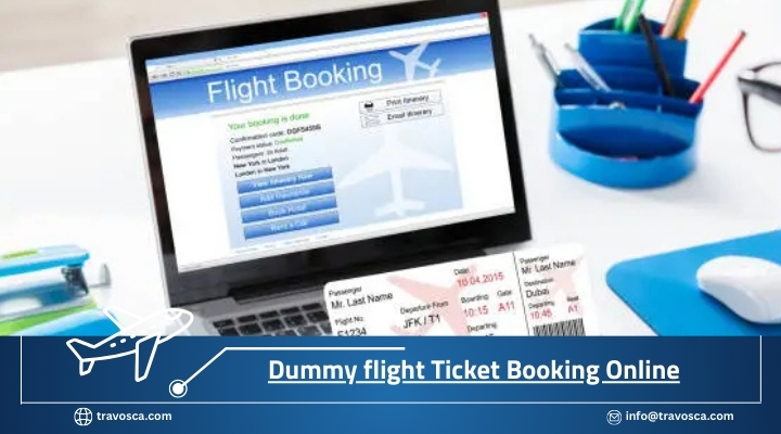 Dummy flight Ticket Booking Online